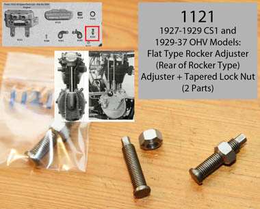 CS1 and Early OHV Rocker Adjusters